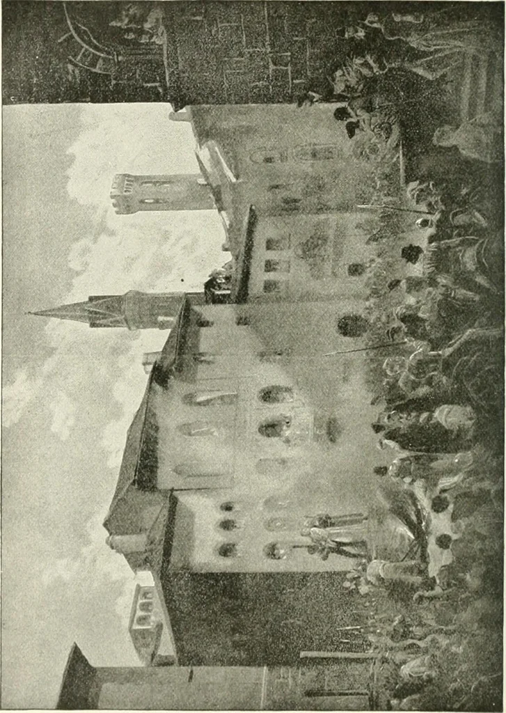 An illustration from The history of the devil and the idea of evil; from the earliest times to the present day, 1899, leaf 323