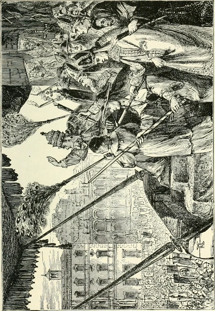 An illustration from The history of the devil and the idea of evil; from the earliest times to the present day, 1899, leaf 330