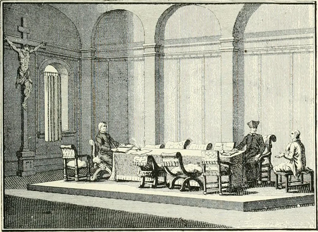 An illustration from The history of the devil and the idea of evil; from the earliest times to the present day, 1899, leaf 332