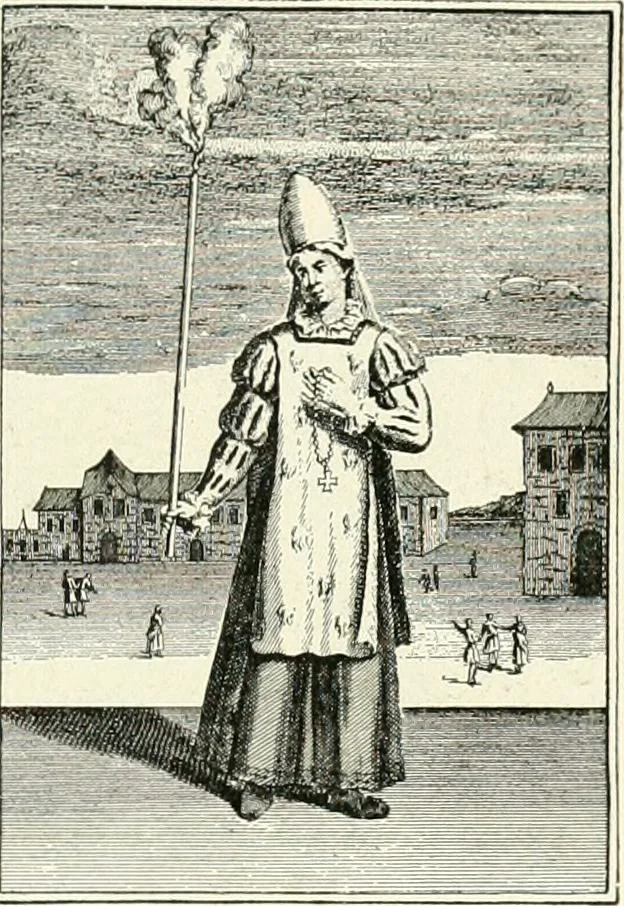 An illustration from The history of the devil and the idea of evil; from the earliest times to the present day, 1899, leaf 336