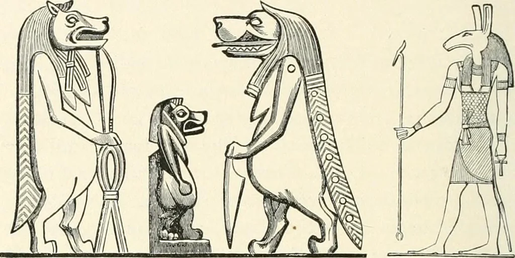 An illustration from The history of the devil and the idea of evil; from the earliest times to the present day, 1899, leaf 35