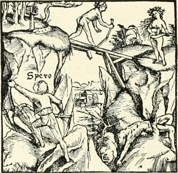 An illustration from The history of the devil and the idea of evil; from the earliest times to the present day, 1899, leaf 363