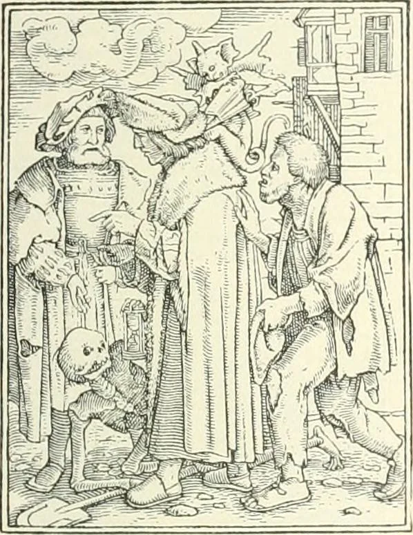 An illustration from The history of the devil and the idea of evil; from the earliest times to the present day, 1899, leaf 366