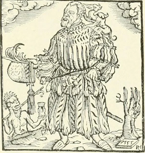 An illustration from The history of the devil and the idea of evil; from the earliest times to the present day, 1899, leaf 366
