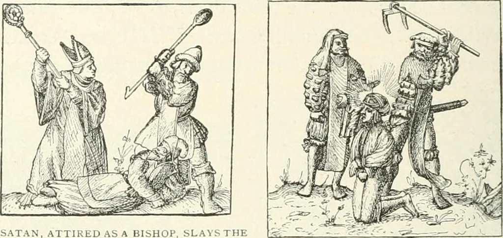 An illustration from The history of the devil and the idea of evil; from the earliest times to the present day, 1899, leaf 367