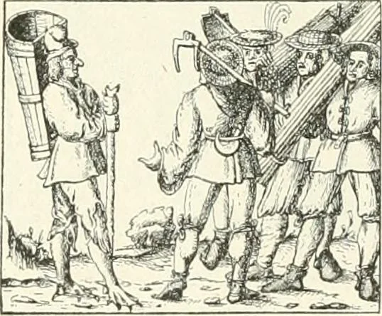 An illustration from The history of the devil and the idea of evil; from the earliest times to the present day, 1899, leaf 367