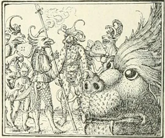 An illustration from The history of the devil and the idea of evil; from the earliest times to the present day, 1899, leaf 367