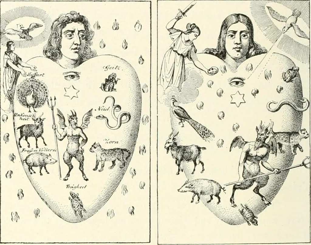 An illustration from The history of the devil and the idea of evil; from the earliest times to the present day, 1899, leaf 373