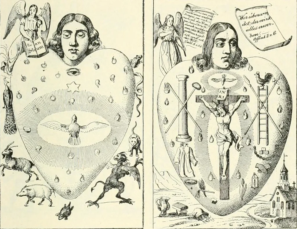 An illustration from The history of the devil and the idea of evil; from the earliest times to the present day, 1899, leaf 374