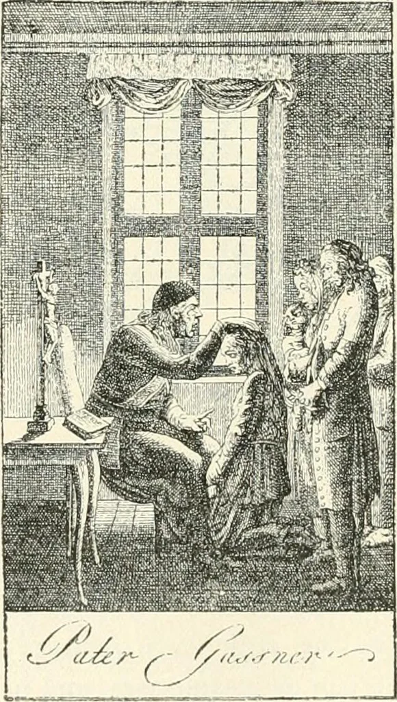 An illustration from The history of the devil and the idea of evil; from the earliest times to the present day, 1899, leaf 411