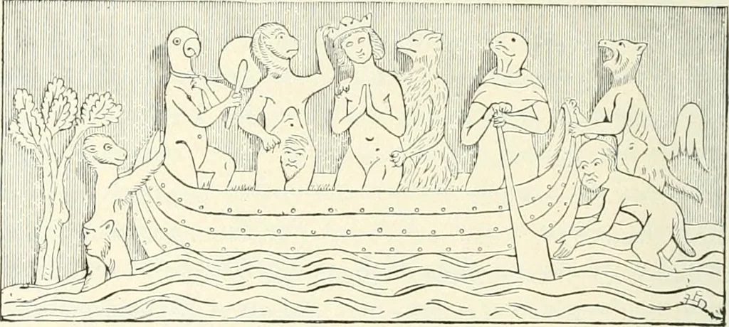An illustration from The history of the devil and the idea of evil; from the earliest times to the present day, 1899, leaf 431