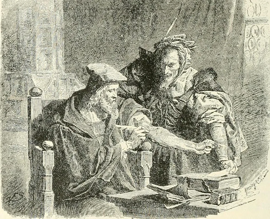 An illustration from The history of the devil and the idea of evil; from the earliest times to the present day, 1899, leaf 433