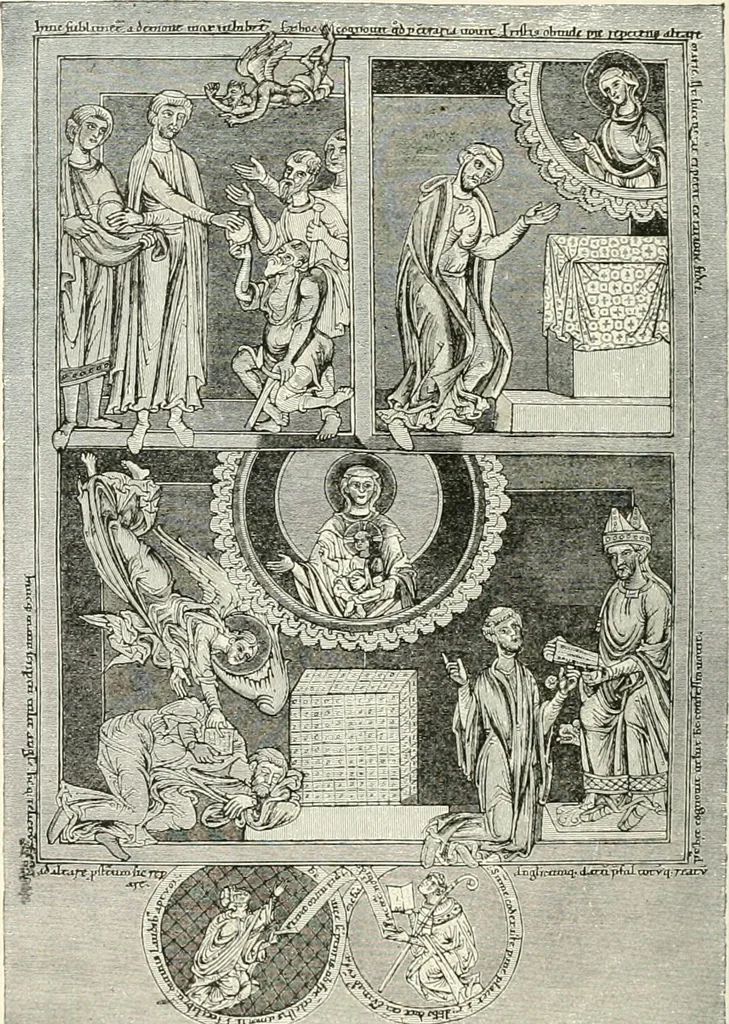 An illustration from The history of the devil and the idea of evil; from the earliest times to the present day, 1899, leaf 435
