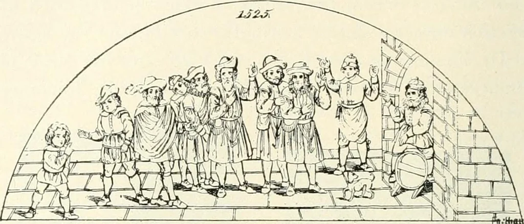 An illustration from The history of the devil and the idea of evil; from the earliest times to the present day, 1899, leaf 439