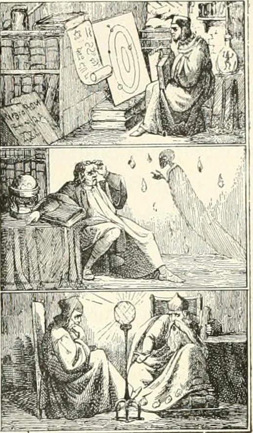 An illustration from The history of the devil and the idea of evil; from the earliest times to the present day, 1899, leaf 445