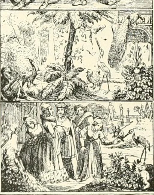 An illustration from The history of the devil and the idea of evil; from the earliest times to the present day, 1899, leaf 445