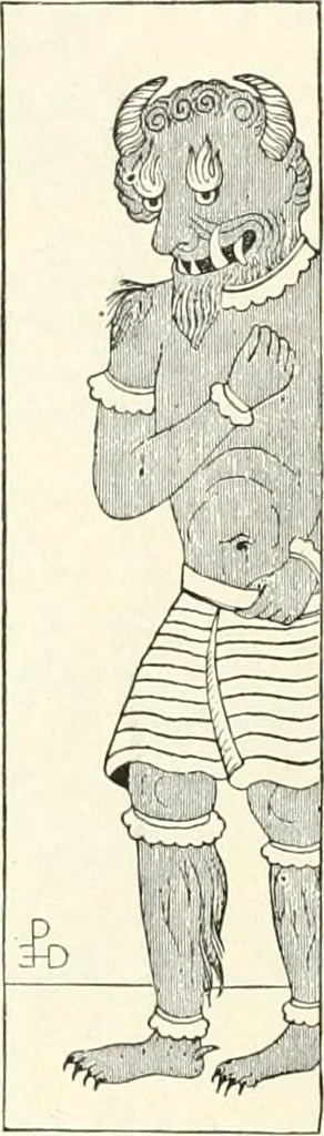An illustration from The history of the devil and the idea of evil; from the earliest times to the present day, 1899, leaf 461
