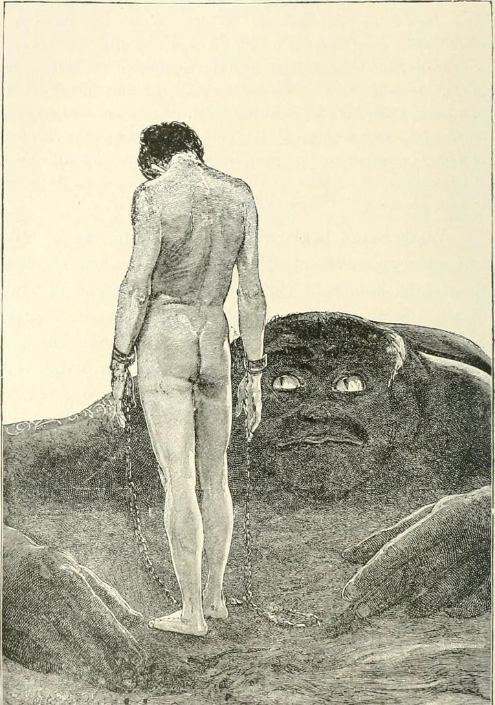 An illustration from The history of the devil and the idea of evil; from the earliest times to the present day, 1899, leaf 489