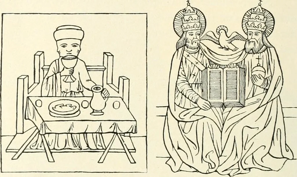 An illustration from The history of the devil and the idea of evil; from the earliest times to the present day, 1899, leaf 491