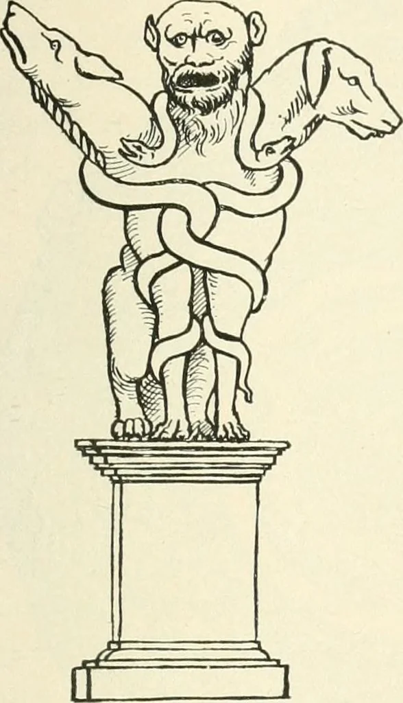 An illustration from The history of the devil and the idea of evil; from the earliest times to the present day, 1899, leaf 494