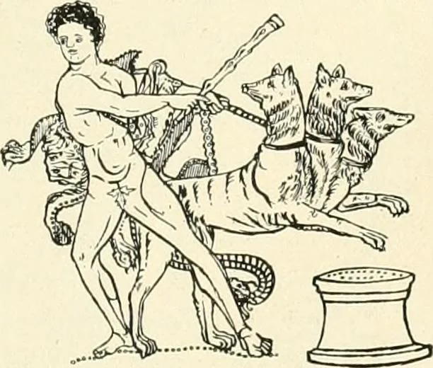 An illustration from The history of the devil and the idea of evil; from the earliest times to the present day, 1899, leaf 496