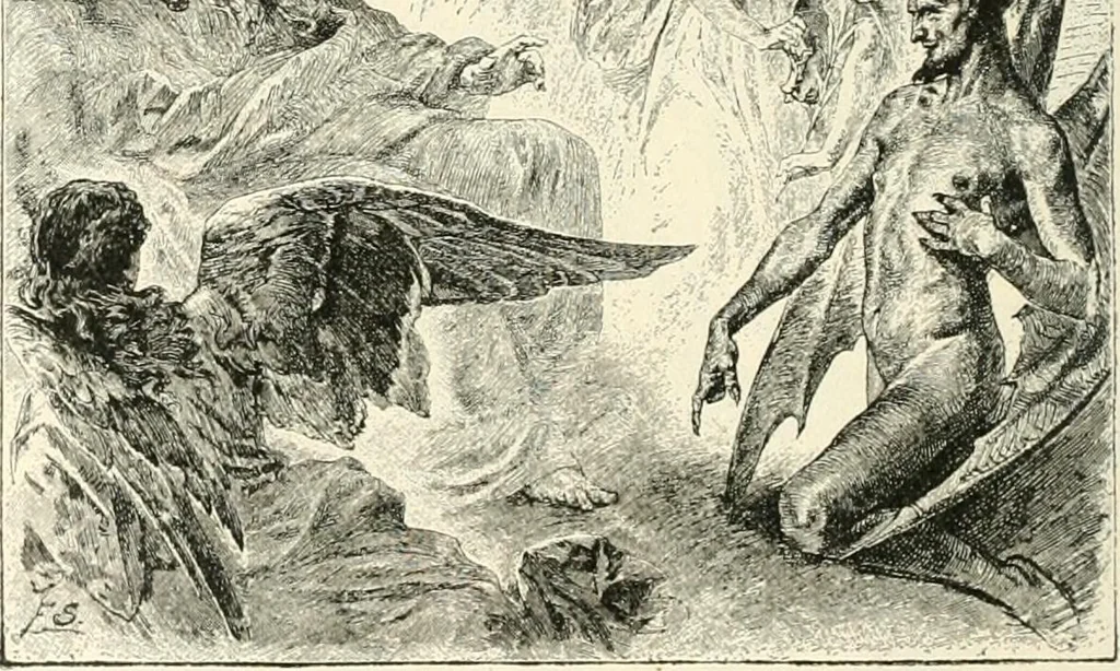 An illustration from The history of the devil and the idea of evil; from the earliest times to the present day, 1899, leaf 499