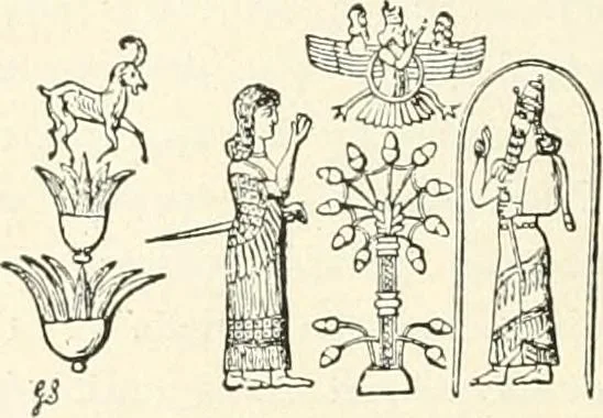 An illustration from The history of the devil and the idea of evil; from the earliest times to the present day, 1899, leaf 59