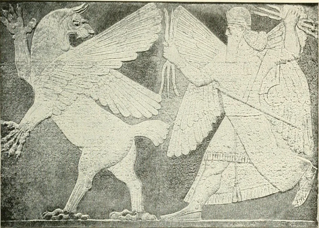 An illustration from The history of the devil and the idea of evil; from the earliest times to the present day, 1899, leaf 60