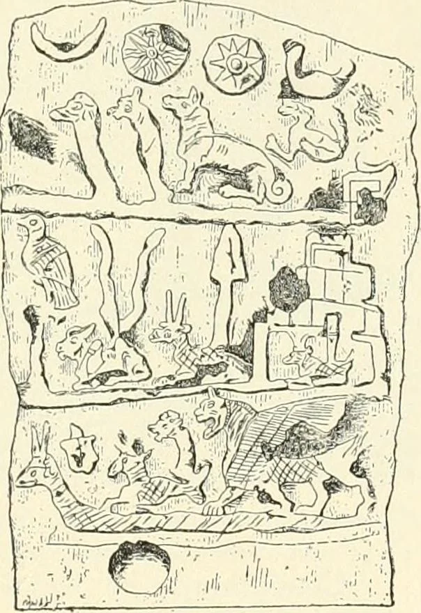 An illustration from The history of the devil and the idea of evil; from the earliest times to the present day, 1899, leaf 62