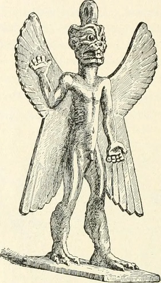 An illustration from The history of the devil and the idea of evil; from the earliest times to the present day, 1899, leaf 63