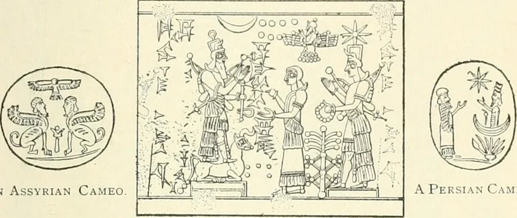 An illustration from The history of the devil and the idea of evil; from the earliest times to the present day, 1899, leaf 78