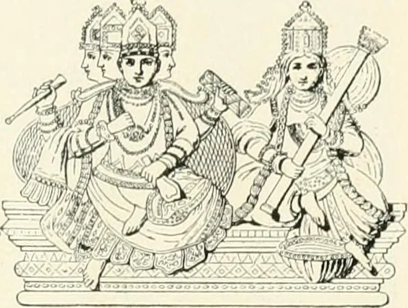 An illustration from The history of the devil and the idea of evil; from the earliest times to the present day, 1899, leaf 96