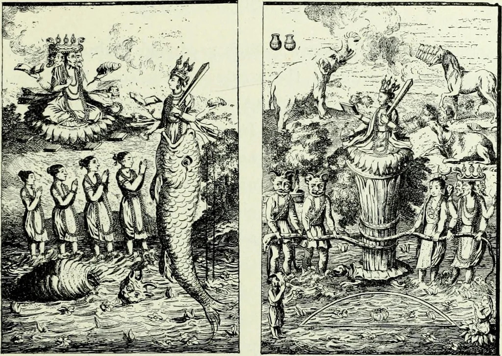 An illustration from The history of the devil and the idea of evil : from the earliest times to the present day, 1900, leaf 100