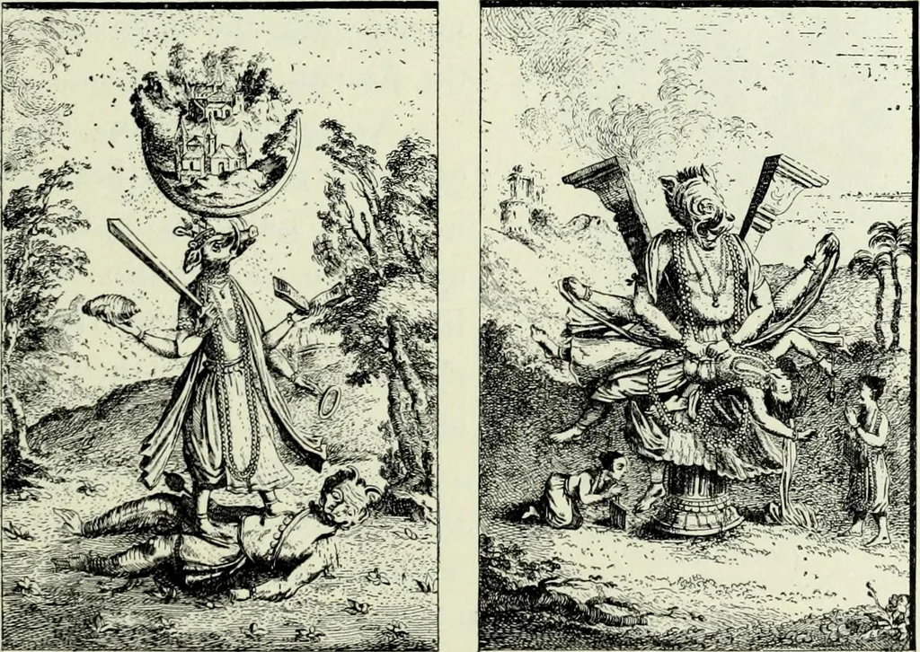 An illustration from The history of the devil and the idea of evil : from the earliest times to the present day, 1900, leaf 100