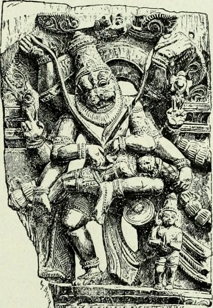 An illustration from The history of the devil and the idea of evil : from the earliest times to the present day, 1900, leaf 102