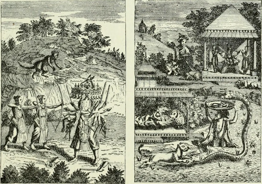 An illustration from The history of the devil and the idea of evil : from the earliest times to the present day, 1900, leaf 104