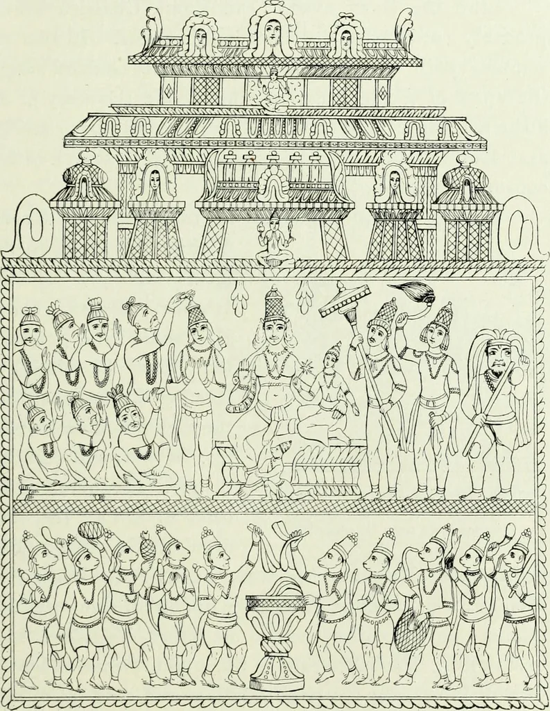 An illustration from The history of the devil and the idea of evil : from the earliest times to the present day, 1900, leaf 106