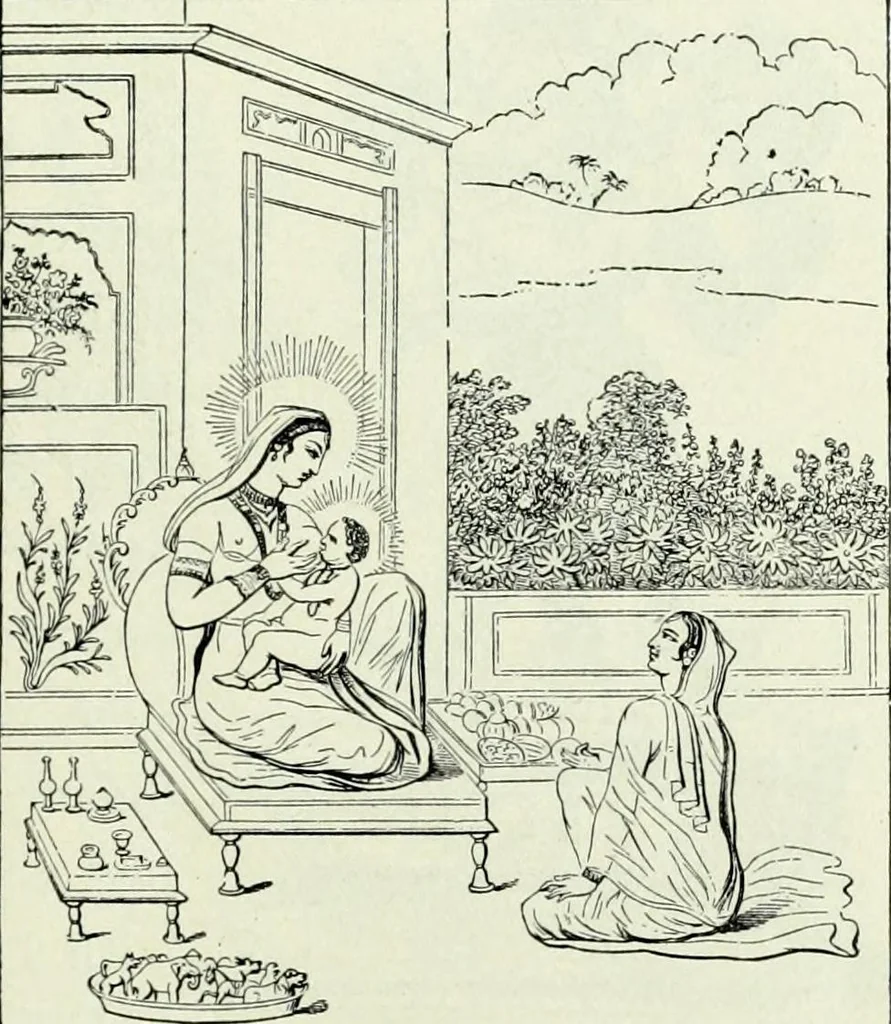 An illustration from The history of the devil and the idea of evil : from the earliest times to the present day, 1900, leaf 108