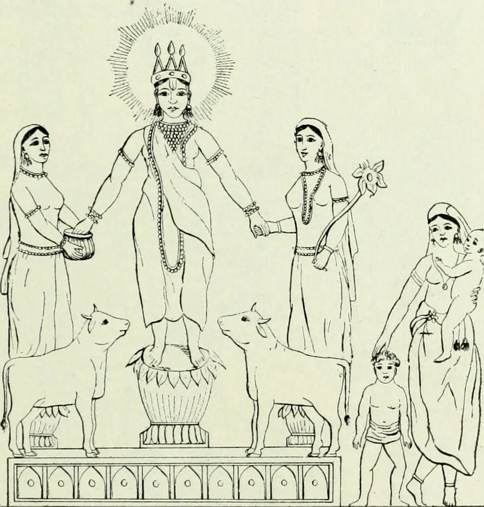 An illustration from The history of the devil and the idea of evil : from the earliest times to the present day, 1900, leaf 110