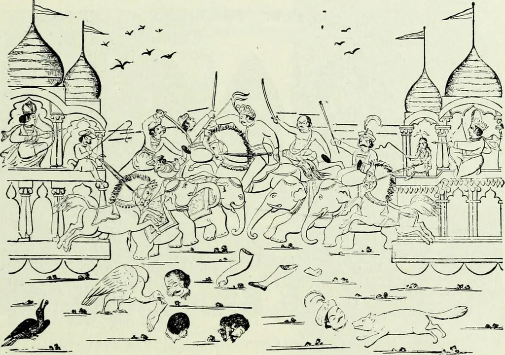 An illustration from The history of the devil and the idea of evil : from the earliest times to the present day, 1900, leaf 112