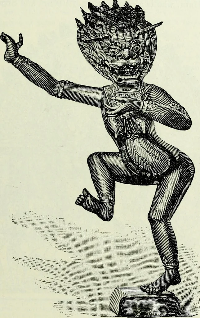 An illustration from The history of the devil and the idea of evil : from the earliest times to the present day, 1900, leaf 120