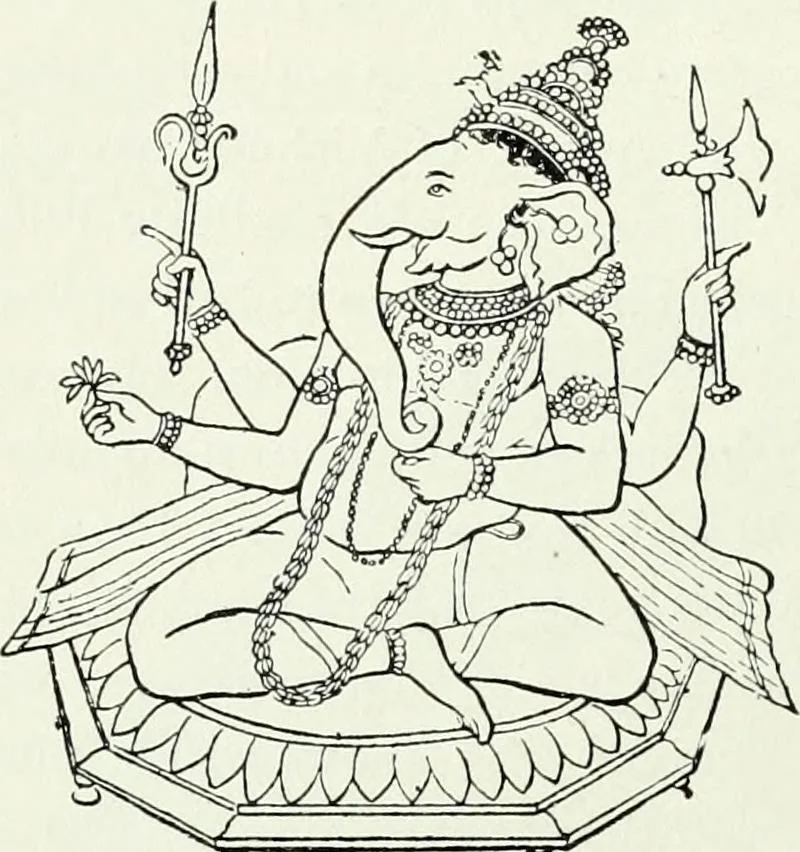 An illustration from The history of the devil and the idea of evil : from the earliest times to the present day, 1900, leaf 123