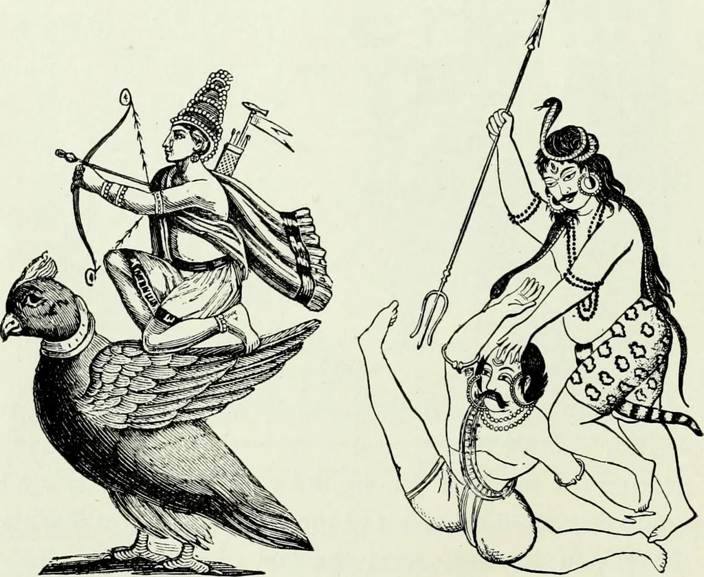 An illustration from The history of the devil and the idea of evil : from the earliest times to the present day, 1900, leaf 123