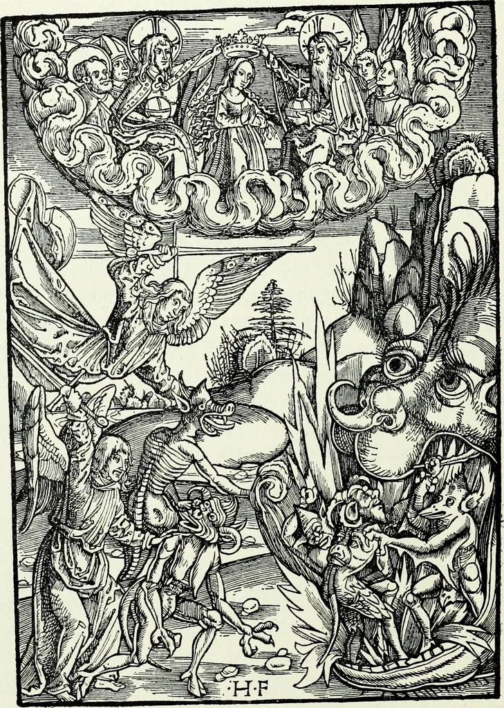 An illustration from The history of the devil and the idea of evil : from the earliest times to the present day, 1900, leaf 165