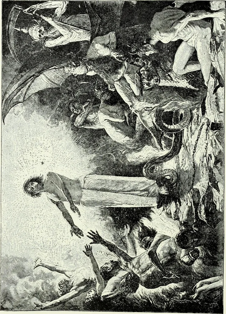 An illustration from The history of the devil and the idea of evil : from the earliest times to the present day, 1900, leaf 197