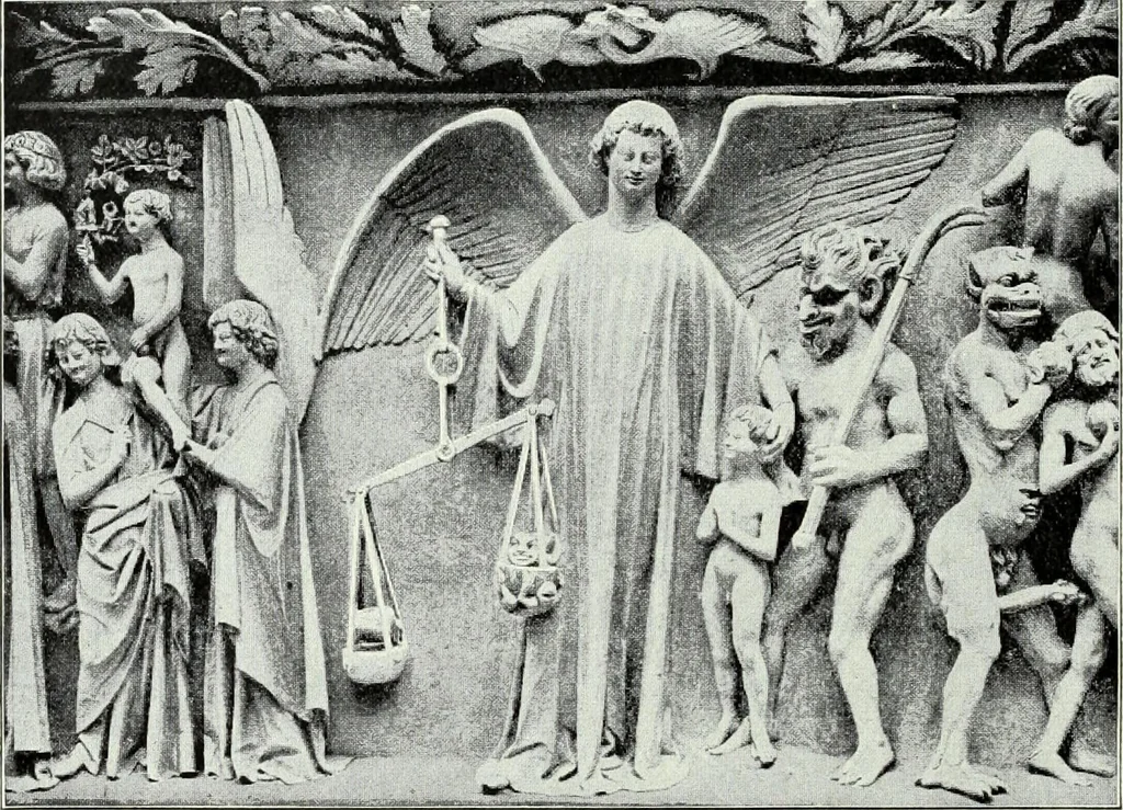 An illustration from The history of the devil and the idea of evil : from the earliest times to the present day, 1900, leaf 201