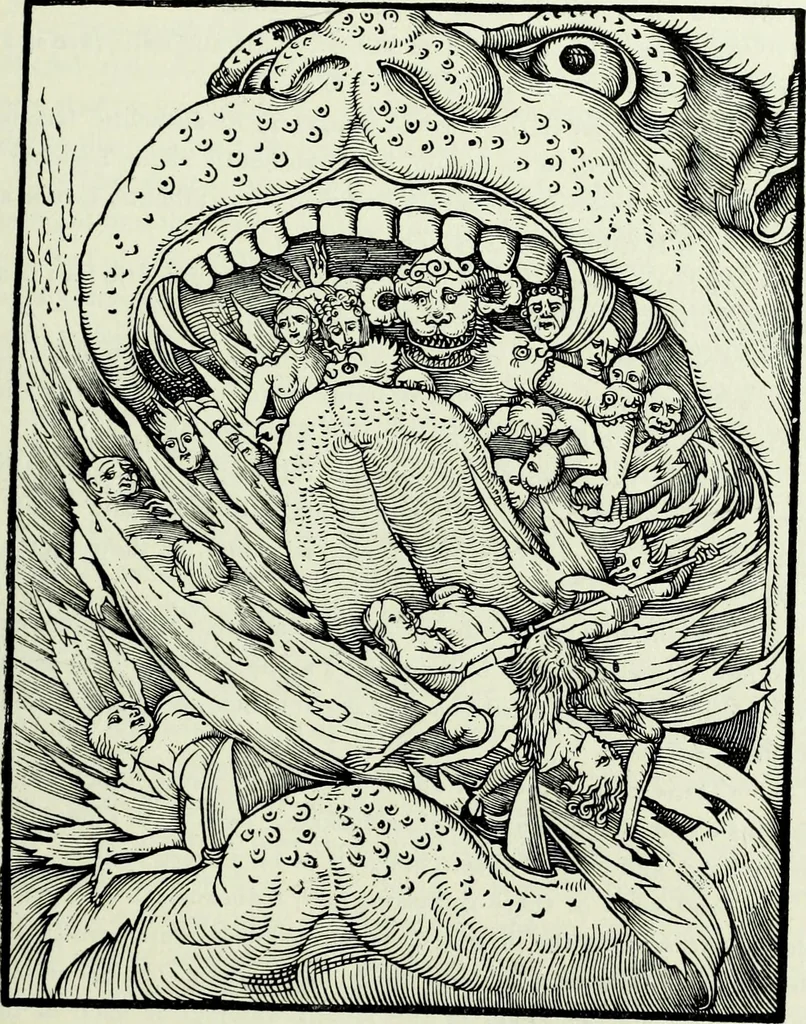 An illustration from The history of the devil and the idea of evil : from the earliest times to the present day, 1900, leaf 206