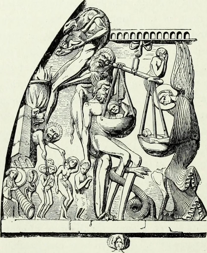 An illustration from The history of the devil and the idea of evil : from the earliest times to the present day, 1900, leaf 209