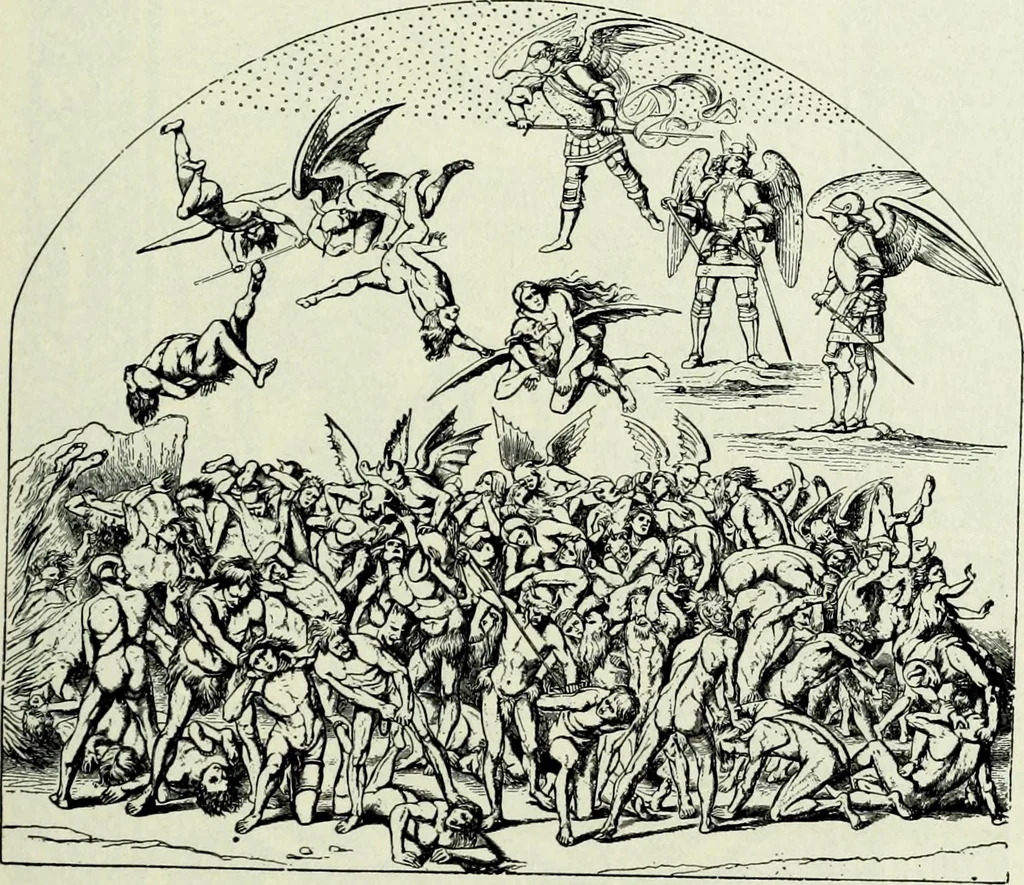An illustration from The history of the devil and the idea of evil : from the earliest times to the present day, 1900, leaf 210