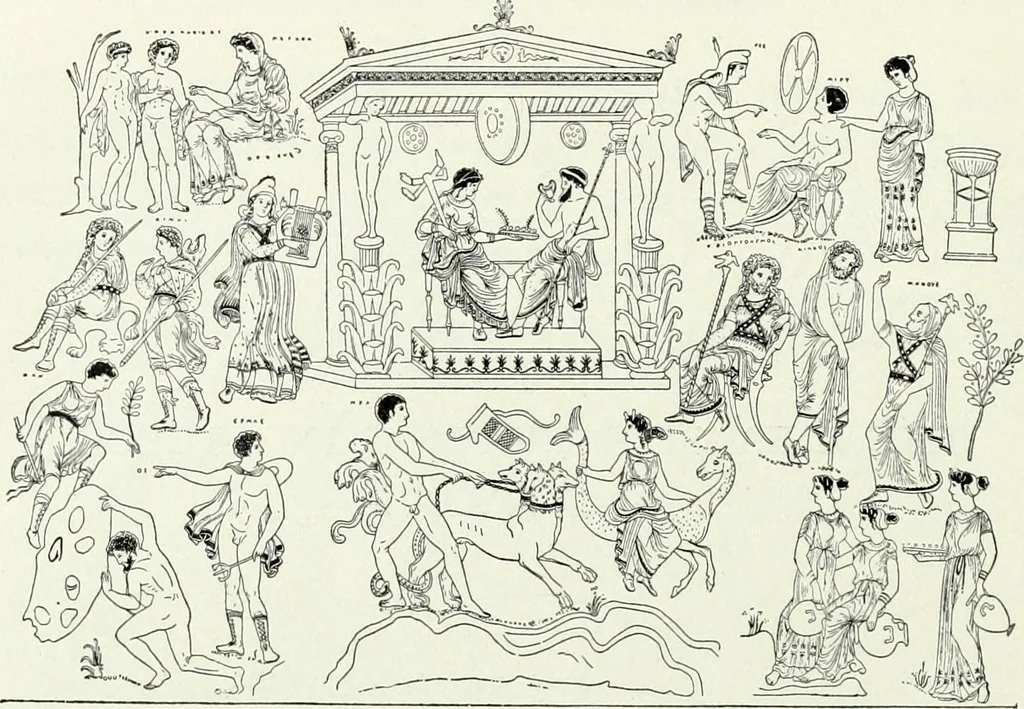 An illustration from The history of the devil and the idea of evil : from the earliest times to the present day, 1900, leaf 215